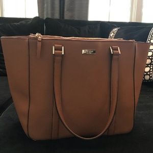 Brown kate Spade tote